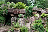 PULHAM ROCKERY AT MADRESFIELD, NEAR MALVERN