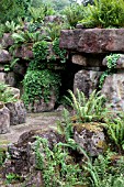 PULHAM ROCKERY AT MADRESFIELD, NEAR MALVERN