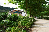 DEN CHALLENGE DOME AT THE EDEN PROJECT; CORNWALL