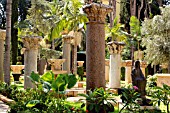 GARDEN OF ROBERT MOUAWAD,  PRIVATE MUSEUM IN BEIRUT,  LEBANON