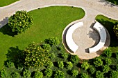 AERIAL VIEW OF THE ALLIANCE GARDEN IN BEIRUT CITY CENTRE,  LEBANON. (DESIGNED BY TUP).