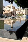 SAMIR KASSIR SQUARE DESIGNED BY VLADIMIR DJUROVIC AND COMMISSIONED BY SOLIDERE IN DOWNTOWN BEIRUT. WINNER OF AGA KHAN AWARD FOR ARCHITECTURE 2007