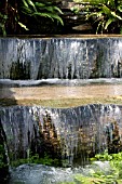 DETAIL OF CASCADE AT LES JARDINS DANNEVOIE,  BELGIUM