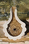 DETAIL OF TRADITIONAL FOUNTAIN IN COURTYARD OF BEIT ED DINE PALACE, LEBANON