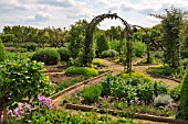 ORNAMENTAL KITCHEN GARDEN, AT GRIMSTHORPE CASTLE