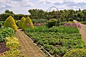 ORNAMENTAL KITCHEN GARDEN, AT GRIMSTHORPE CASTLE