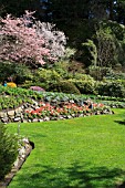 BUTCHART GARDENS THE SUNKEN GARDEN IN SPRING