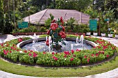 HIBISCUS FOUNTAIN AT LAKE GARDENS, KUALA LUMPUR, MALAYSIA