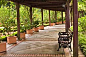 SHADED WALK AT THE HIBISCUS GARDEN, LAKE GARDENS, KUALA LUMPUR, MALAYSIA