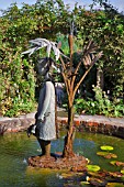 WATER FEATURE, BURTON AGNES, DRIFFIELD, YORKSHIRE