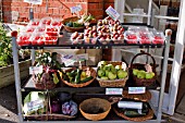 GARDEN VEGETABLES FOR SALE AT BURTON AGNES HALL