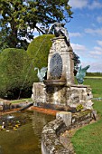 WATER FEATURE, BURTON AGNES HALL, DRIFFIELD, YORKSHIRE