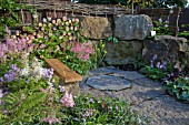 NATURAL SHADE, HAMPTON COURT PALACE FLOWER SHOW 2008, DESIGNED BY ENGLISH HERITAGE GARDENS, AWARDED SILVER