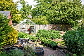 VEGETABLE GARDEN AND GREENHOUSE