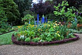 FLOWER BED; PALHEIRO GARDENS ALSO CALLED BLANDYS GARDEN; MADEIRA;