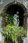 BRONZE STATUE, FEMALE NUDE, MONTE PALACE TROPICAL GARDEN, MADEIRA