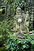 ORIENTAL FIGURES,MONTE PALACE TROPICAL GARDEN; MADEIRA