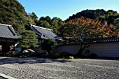 NANZENJI TEMPLE GARDEN, DRY GARDEN, KARESANSUI GARDEN, KYOTO, JAPAN