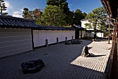 NANZENJI TEMPLE GARDEN; DRY GARDEN; ZEN GARDEN, KYOTO; JAPAN