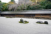 RYOANJI TEMPLE, ZEN GARDEN, KYOTO, JAPAN