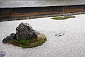 RYOANJI TEMPLE GARDEN; RYOANJI; ZEN GARDEN; KYOTO; JAPAN