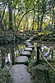 TENJUAN GARDEN; KYOTO; JAPAN, JAPANESE GARDEN