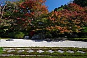 TENJUAN TEMPLE GARDEN; SUB TEMPLE OF NANZENJI TEMPLE,  KYOTO, JAPAN