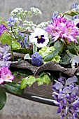 SPRING BOUQUET IN SILVER VASE