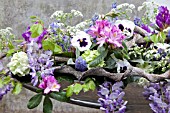 SPRING BOUQUET IN SILVER VASE