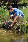 POND MAINTENANCE CHECKING POND CHEMISTRY BALANCE