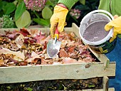 ADDING ACTIVE COMPOST INGREDIENT