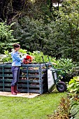 ADDING GREEN WASTE TO COMPOST