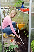 LAYING A SLUG BARRIER