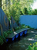 MODERN BENCH,  A GARDEN FOR LEARNING,  CHELSEA 2001