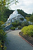 THE MATTERHORN IN THE VICTORIAN GARDEN BBC GARDENS THROUGH TIME HARLOW CARR GARDENS