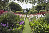 THE GARDEN AT PITMUIES HOUSE, FORFARSHIRE. SCOTLAND