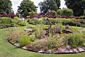 THE GARDEN AT PITMUIES HOUSE. FORFARSHIRE. SCOTLAND