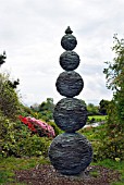 SLATE OBELISK AT GLENWHAN GARDENS