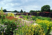 HERBACEOUS BORDERS AT HELMSLEY WALLED GARDEN