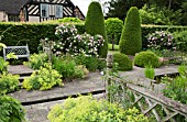 ROSA FANTIN-LATOUR IN THE RILL GARDEN AT WOLLERTON OLD HALL