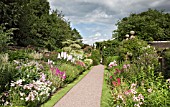 MAIN BORDER AT WOLLERTON OLD HALL