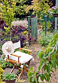 GARDEN VIEW WITH FOOTPATH TO GATE AT HIGH MEADOW