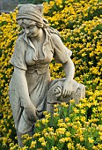 Classic carved stone garden statuary Garden Art