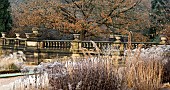 Frosted italianate formal garden