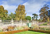 The italian garden in late autumn