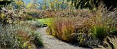 Mixed borders from a wide variety of perennials and ornamental grasses