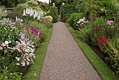 Main border with a definite emphasis on herbaceous perennials