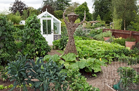 Kitchen_Garden_with_willow_figure_at_Trentham_Gardens_NGS_Staffordshire_in_August