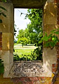 VITUS THERESA ON CLOISTER WINDOW