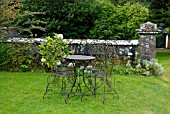 GARDEN TABLE AND CHAIRS